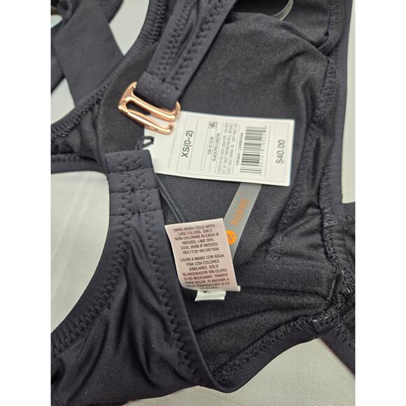 Shade & Shore Size: XS (0-2) Swimsuit 1-pc Black NWT plus mesh top cover - Picture 8 of 9